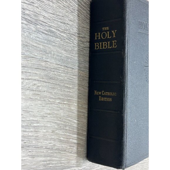 Catholic Edition Holy Bible 1957 Douay Version & Confraternity Emboss Cover - Picture 2 of 9